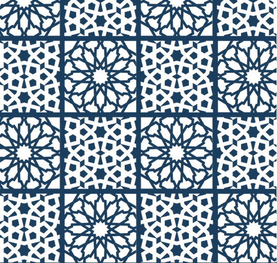 This repetition might be regular and obvious such as squares repeated on a grid or more irregular or asymmetrical, creating a more abstract-looking pattern
